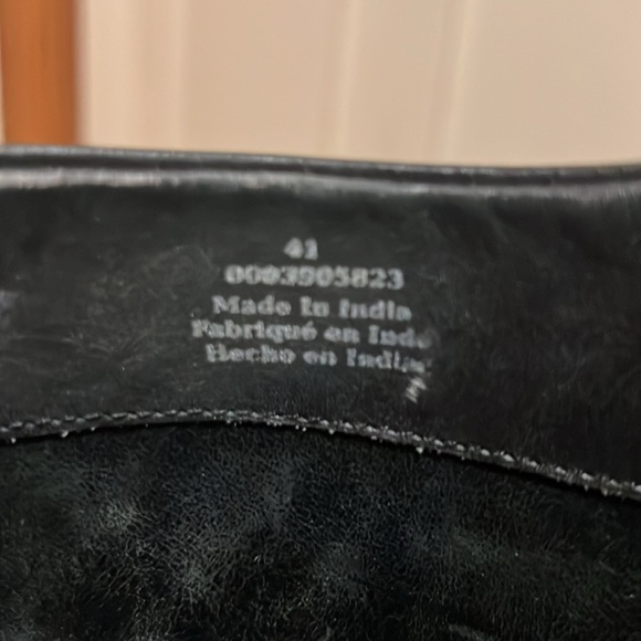 Free People Brooks Distressed Back Leather Boots Lug Soles 41 - Picture 5 of 5